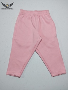 Venta caliente niños chándal Color sólido chándal niños 2 uds conjunto chándal de lana para niños chándal ropa precio barato OEM - Product Image 4