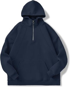 Sudadera con Capucha Oversize para Hombre, 100% Algodón, Lavado Ácido, Estilo Urbano, Diseño Sólido, Transpirable, de Secado Rápido, Personalizable - Product Image 5
