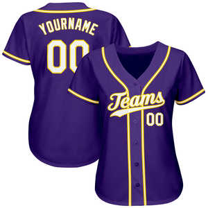 Jersey de equipo de béisbol ODM para mujer con logotipo personalizado y diseño camiseta de béisbol de ajuste perfecto - Product Image 5