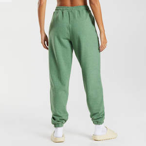 Pantalones Deportivos Casuales de Otoño para Mujer, Holgados, hasta el Tobillo, con Cintura Elástica, Pantalones Deportivos de Color Caramelo, Servicio OEM - Product Image 3