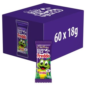 แคนดี้ช็อกโกแลตแท่งแคดเบอร์รี่ เฟรดโด - 18 กรัม (กล่องบรรจุ 60 ชิ้น) - Product Image 1