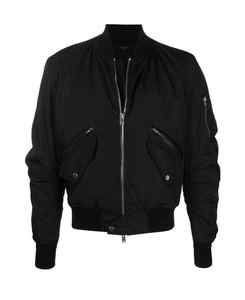 Venta al por mayor de los hombres de luz cálida burbuja bombardero abrigos logotipo personalizado de nylon negro con capucha de invierno Puffer chaquetas con cierre de cremallera - Product Image 1