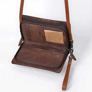 Bolso de Mano de Diseñador para Mujer, de Cuero Vacuno Genuino, con Tachuelas, de Lujo, con Cierre de Cremallera, Estilo Occidental, Gran Capacidad - Product Image 5