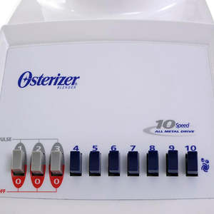 Oster BLST4108-013ถ้วยพลาสติกสีขาวเครื่องปั่นน้ำผลไม้ให้ความร้อนและผสมภาชนะสแตนเลสใช้ในครัวเรือน - Product Image 2