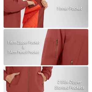 แจ็กเก็ตบอมเบอร์สำหรับผู้ชายแจ็คเก็ตเบสบอลมีซิปเต็มไซส์พิเศษปักโลโก้ได้ตามต้องการ - Product Image 5