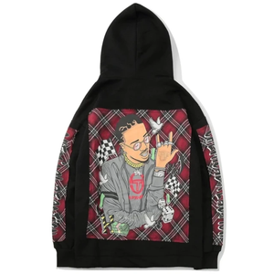 Alta calidad 500gsm Heavyweight Pullover Hoodie French Terry Hoodies Drop Shoulder No Strings Heavy Oversized Men Hoodies - Product Image 5