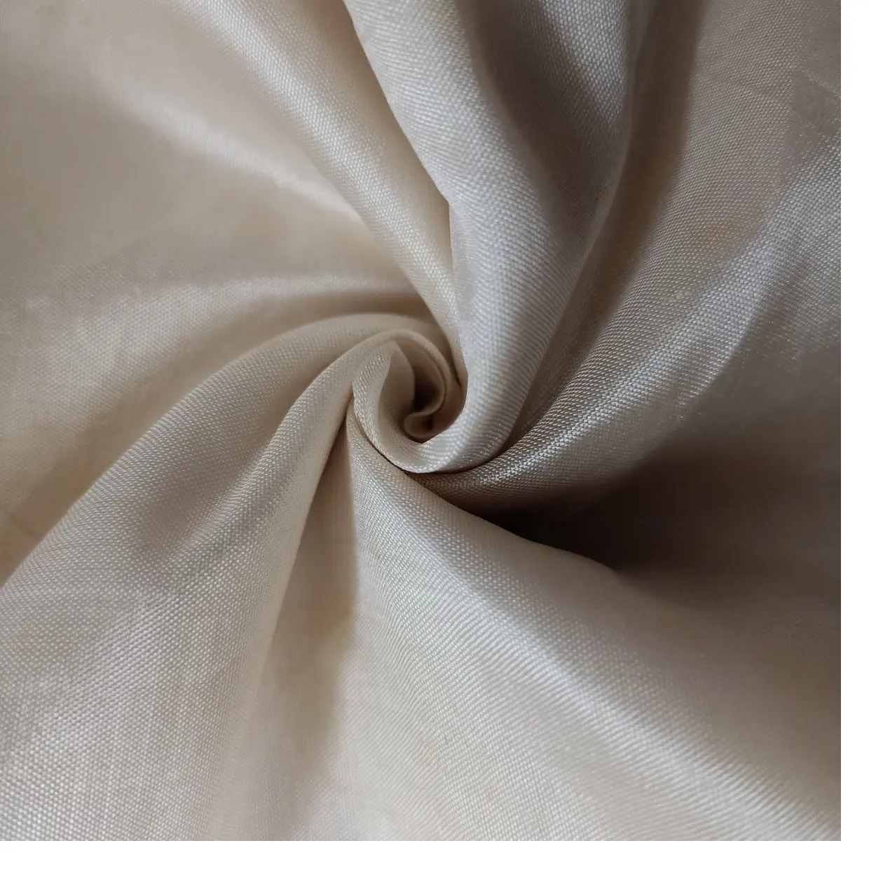 Custom made natural feito sob encomenda tecida seda eri, seda paz, tecido de seda ahimsa com sarja tecer para tingimento por artistas têxteis
