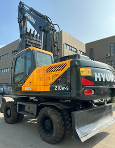 Excelente estado 210w-9 Excavadora hidráulica Hyundai Motor de engranaje de 21 toneladas Motor incluido Componentes del núcleo Excavadoras usadas de Corea - Product Image 4