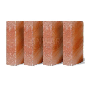 Azulejos de sal natural pura de 1x4x8 pulgadas 100% artesanías naturales para asar Bienestar de cocina - Product Image 1