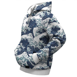 Sweat à capuche pour homme de marque de luxe personnalisé, de haute qualité, 100% coton, col doublé, survêtement surdimensionné, streetwear - Product Image 6