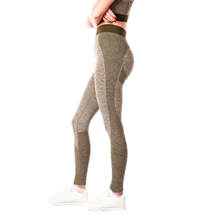 Mallas de mujer de tela elástica de alta calidad, cintura elástica, secado rápido, respetuoso con el medio ambiente, ropa de Yoga, cintura transpirable sin costuras - Product Image 6