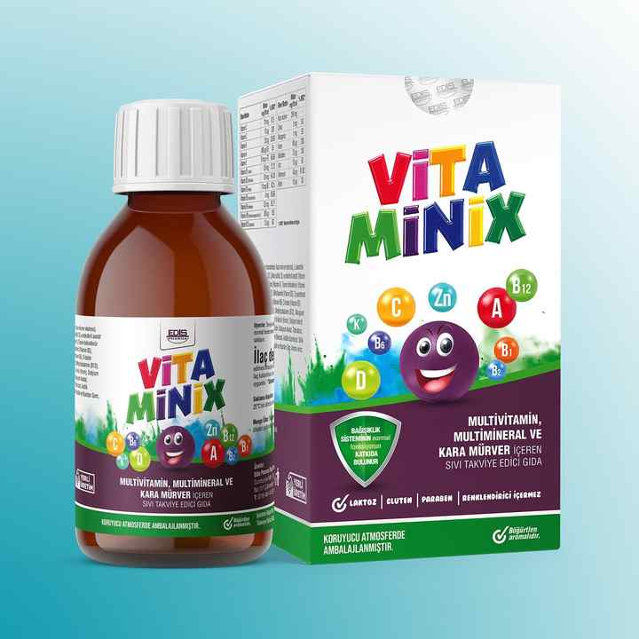Vitaminix Black Elderberry Syrup 150 ml