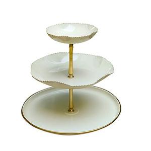 แท่นวางเค้กไม้ตกแต่งตามธรรมชาติอุปกรณ์บนโต๊ะอาหาร - Product Image 3