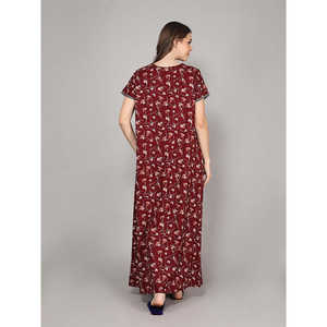 Camisón Alpine ODM con Tela Suave, Bolsillo Lateral, Bordado en el Cuello y Cierre con Cordón, Logotipo Personalizado, MOQ de 3 Piezas - Product Image 2