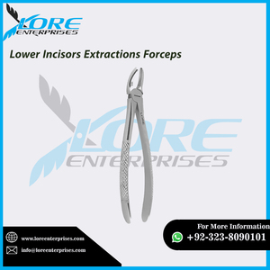 Forceps manuel de haute qualité Lore Extraction de précision pour incisives inférieures et racines de prémolaires - Product Image 6