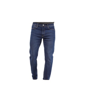 Men's Casual <b>Boot</b> Cut Stretch Jeans Simple Classic Gold Denim Fabric Mid Waist Solid Pattern Medium Wash for <b>Spring</b> - Product Image 4