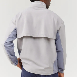 Veste de sport pour homme, coupe-vent d'extérieur, fermeture éclair, tissu léger imperméable, vente chaude - Product Image 2