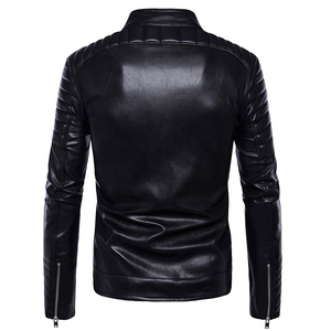 Nouveauté Vestes de moto Qualité professionnelle Best-seller Conception de votre propre logo Veste en cuir à prix raisonnable Veste pour hommes - Product Image 4