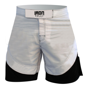 Pantalones cortos MMA de alta calidad al por mayor para hombres Ropa de entrenamiento de secado rápido de poliéster cómodo Hecho en Pakistán - Product Image 4