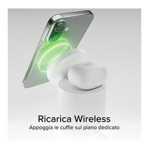 TEWIRMAGFOLD2IN1 Blanc 15W Câble de charge magnétique Station d'accueil 2-en-1 Support de charge et support - Product Image 3