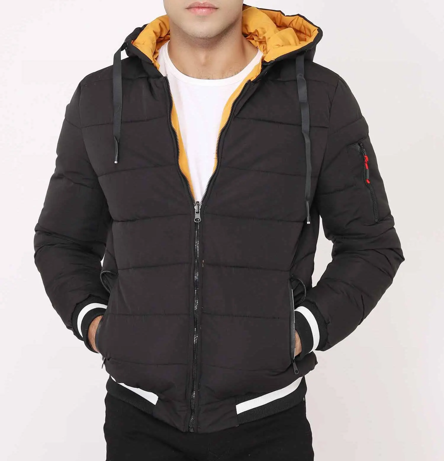 Puffer jaqueta Personalização de Fábrica Médio-longo Alta qualidade cheio de moda masculina jaqueta Coats