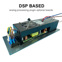Sahne performansı için aşırı yük koruması ile ses amplifikatörü kurulu muhafaza D sınıfı alüminyum Panel amplifikatör devre kartı modülü