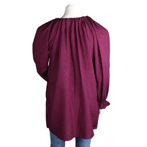 Kurti ample brodé pour femme - Violet - Product Image 3