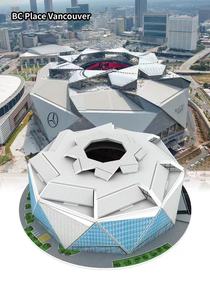 Rompecabezas 3D de Estadio, Modelo de Estadio de Fútbol, Rompecabezas de Campo de Fútbol, Kit de Construcción 3D, Réplica de Estadio - Product Image 1