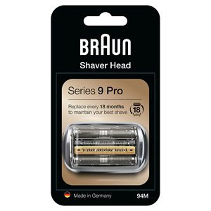 Tête de rechange pour rasoir électrique de la série allemande pour hommes, rasoir rotatif étanche IPX7 pour le visage, argent - Product Image 5