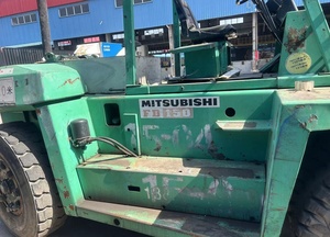 Chariot élévateur diesel d'occasion Mitsubishi 15 tonnes Chariot élévateur d'occasion FD150 mât standard état d'origine - Product Image 3