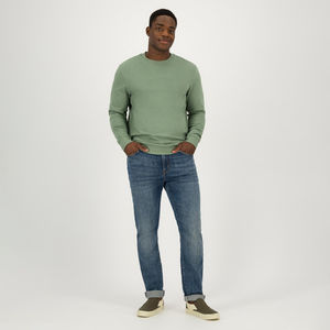 Sudadera de cuello redondo de lana de algodón 100% Unisex Winter Essentials Patrón sólido Sudadera con capucha informal con cuello redondo Logotipo personalizado - Product Image 3