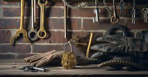 High Security Fully Functional Handmade Owl Door <b>Lock</b> with Keys Unique Collectible Padlocks Working <b>Locks</b> - Product Image 2