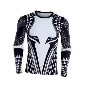 Camiseta de Protección Solar Transpirable Personalizada para Hombre, para Comodidad y Protección en Entrenamientos de BJJ, MMA y Fitness - Product Image 1