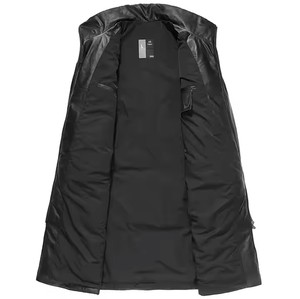 Chaleco de Cuero Casual de Alta Calidad para Hombre de Inland Industries, Tela de Lona, Cuello en V, Invierno, Moderno, Transpirable, con un Solo Botón - Product Image 3