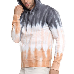 Sudaderas con Capucha para Hombre, Invierno, Color Liso, Tie Dye, 100% Algodón, Felpa, 300g, Resistentes al Viento, Transpirables, Ecológicas, Corte Regular - Product Image 3