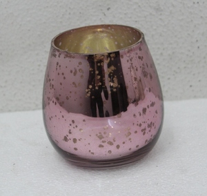 Portavelas votivo de cristal de calidad estándar, nuevo diseño, tarro de vela de Color azul mate antiguo para decoración del hogar hecho a mano a granel - Product Image 5