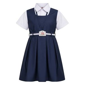 School Uniform Girls Wholesale Shirt Skirt <b>Blazer</b> <b>Set</b> Breathable Cotton Blend School Clothing Manufacturer - Product Image 4