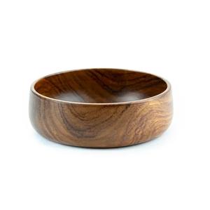 ชามไม้อะคาเซียชามเสิร์ฟไม้ธรรมชาติสำหรับอาหารและเครื่องครัวสลัด - Product Image 6