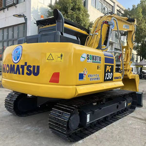 Excavadora de Orugas Usada Komatsu PC130 de 13 Toneladas, Equipo Hidráulico Usado para Movimiento de Tierras, PC130 - Product Image 1