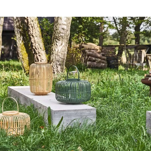 Linterna de bambú tejida a mano, linterna de bambú, lámpara de bambú hecha a mano, decoración del hogar ecológica, venta al por mayor. - Product Image 4