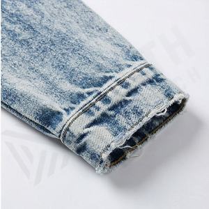 Veste en jean sur mesure à séchage rapide, vente de vêtements pour femmes, service OEM, mode tendance, vêtements décontractés, vêtements d'extérieur, couleur personnalisée - Product Image 6