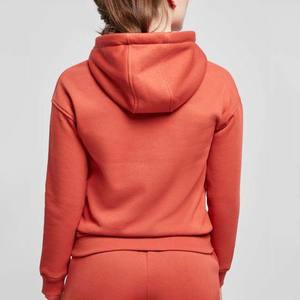 Custom Printing Embroidery Hoodie Drop Shoulder 450 GSM Hoodies Custom Design Cotton Fleece Pullover Hoodie Ladies <b>For</b> <b>Sale</b> - Product Image 2
