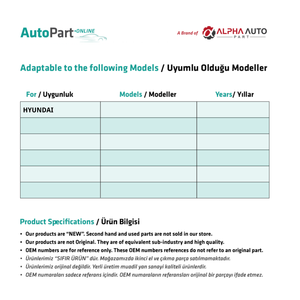 Pignon de compteur de vitesse pour Hyundai (10 dents) - Product Image 2