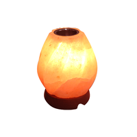Diffuseur d'huiles essentielles électrique USB en forme de cube, avec sel de l'Himalaya, 10 ml, LED 7 couleurs, ultrasonique, sans eau, pour bureau