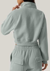 Haut court ample à manches longues pour femme, style streetwear - Product Image 3