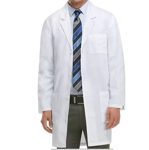 Uniforme médico transpirable para médicos con ajuste flexible y líneas limpias para comodidad de día completo Uniforme médico para hombres - Product Image 2