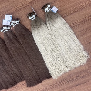 ¡PRECIO SUPERIOR! Muchos colores Vietnamita Remy Cabello humano Color a granel 8-36 pulgadas Color Cabello humano Extensión a granel Listo para enviar - Product Image 4