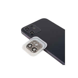 Protecteur d'objectif d'appareil photo Netzy CL-08 pour iPhone 12 Mini, film en verre en alliage d'aluminium, dureté 9H - Product Image 1