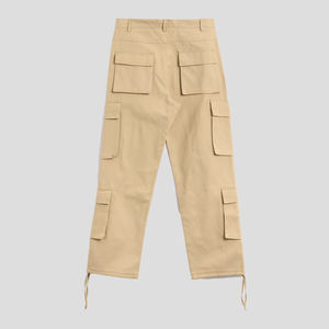 กางเกงคาร์โก้ของผู้ชายผู้หญิงออกแบบได้ตามต้องการน้ำหนักเบาผ้าใบดีไซน์มีหลายกระเป๋าเพื่อความสบายมีสไตล์สำหรับสวมใส่ทำงานกลางแจ้ง - Product Image 2