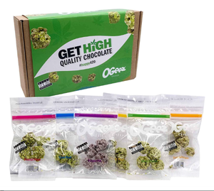 Ogeez Chocolate Crispy (Kandy Kookies) con Flor de Cáñamo - Product Image 4